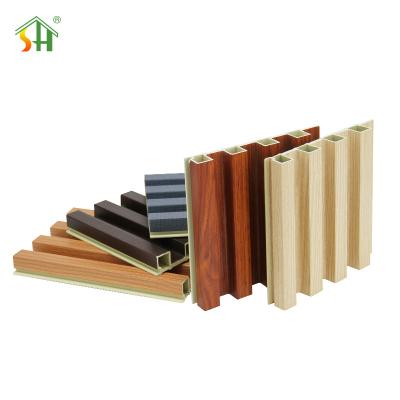 Wpc Fluted Wall Panel Interior Decoration Eco Wood Wpc Wall Panel Cladding Lamin Wpc Wall Panel