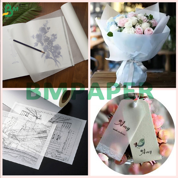 Semi - Transclucent Tracing Paper Vellum Paper 140gsm 150gsm