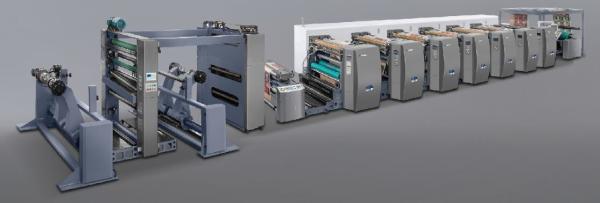 200m/min Paper Cup Flexo Printing Machine Petal Type Flexographic Printer