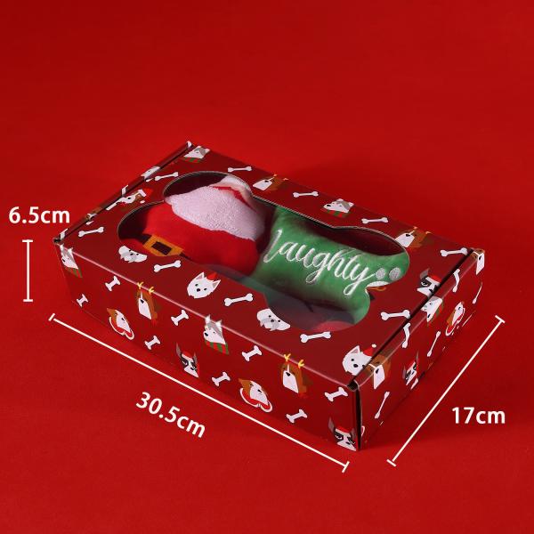 Christmas Pet Gift Set Knotted Frisbee Toy Ball Dog Chewing Accessories Holiday Playtime