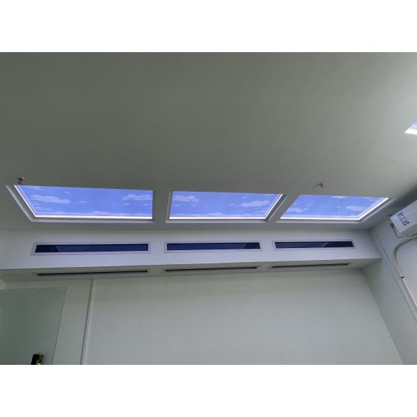 Adjustable Brightness LED Skylight Panel Color Temperature 2100-7500K Panel with Easy Installation and Long Lifespan
