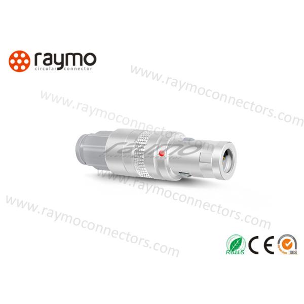 Metal Shell Straight Connector Plastic PAG 2pin To 14pin Customized Design