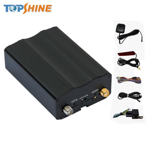 37 VDC Car GPS Tracker With Fuel Monitoring Temperature Sensor