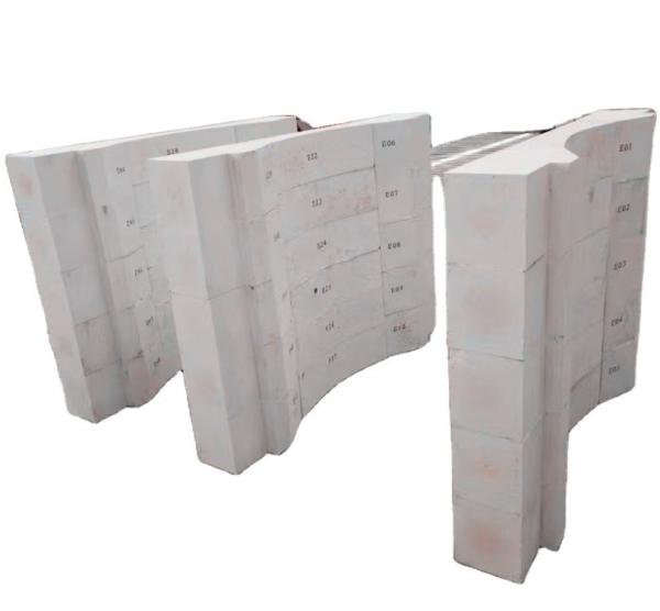 Refractory Brick Manufacture White Corundum Bricks for Customizable Industrial Furnaces