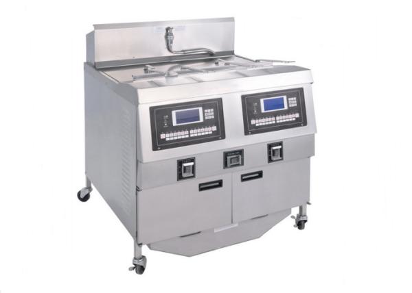 Equipamentos comerciais abertos da cozinha frigideira/3x25L do gás vertical de OFG-322L