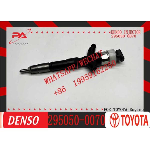 OEM denso common rail injector 23670-39196 295050-0820 295050-0070 for toyota 1kd-ftv euro 4 hiace TOYOTA