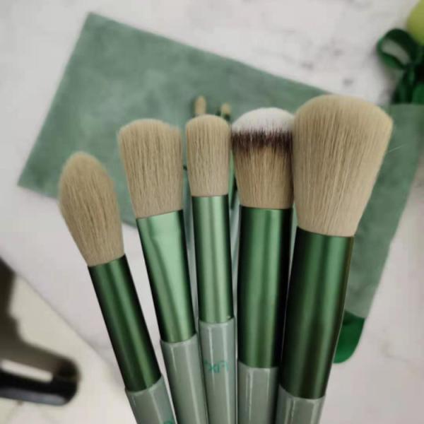 Макияж теней для век ISO 13pcs чистит щетку щеткой аппликатора тени глаза