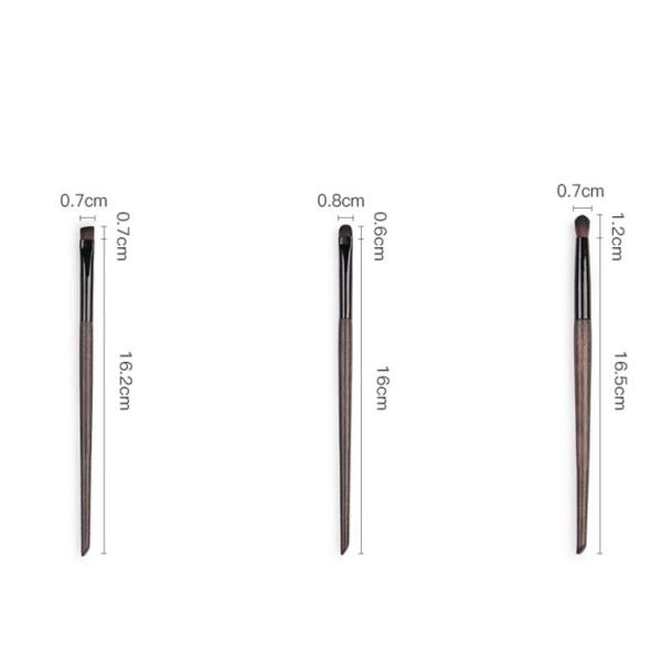 Synthetic Hair Fiber Full Makeup Brush Set 0.25kg Light Weight For Beauty