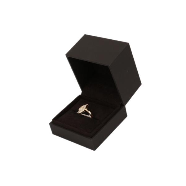 Luxury Printed Paper Ring Holder Box, Square Jewelry Storage Box Экологически чистый