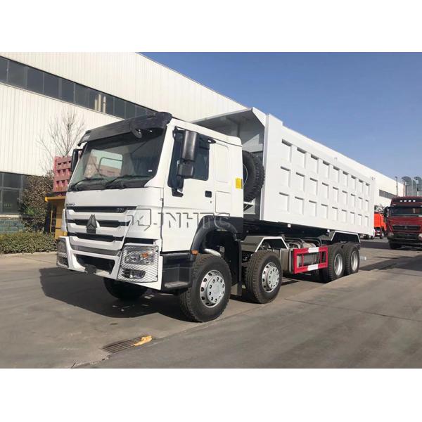 HOWO 8x4 Euro2 371hp Heavy Tipper Trucks With 7.2m Cargo Body