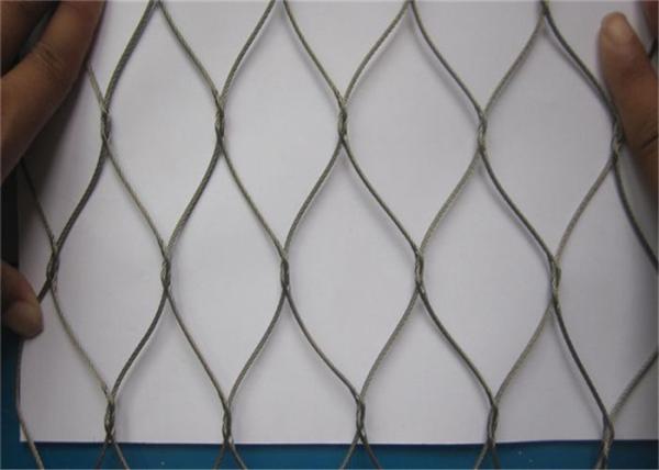 High Strength Stainless Steel Woven Mesh , SS 304 / 316 Woven Wire Mesh Fencing