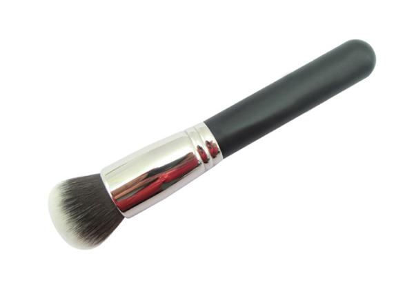 Black Short Handle Bronzer Makeup Brush Foundation Powder Brush With Goat Hair