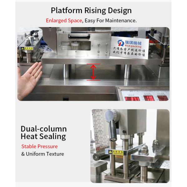 Машина упаковки волдыря фармации капсулы планшета Pvc Al автоматическая