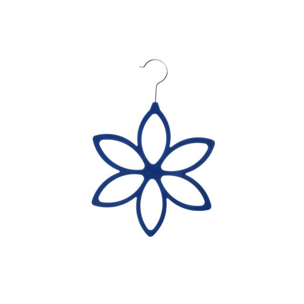 Flower Shaped Infant Velvet Hangers , 29cm Kids Flocked Hangers