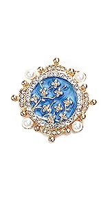 Men's Metalic Gold Flower Lapel Pin/Shirt Stud Brooch Golden, Gentleman's Essentials Premium Handmade Flower Lapel Pin