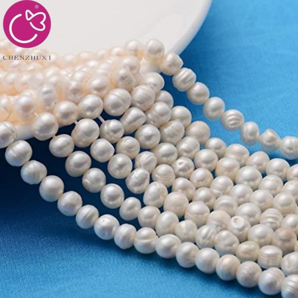 Women New Fashion Large Baroque Pearl Necklace Faux Pearl Jewelry Gold Beaded Irregular Pearl Chokers Necklaces