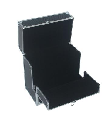 Pro Vinyl 50pcs Carry Case Black Record Storage Box EVA Interior For Music