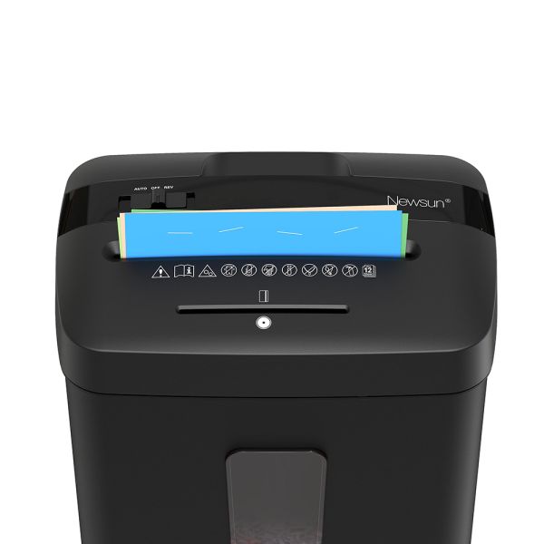 P4 12 Sheets Cross Cut Paper Shredder 21 Liter Bin,CD,Credit Card,Lift Head