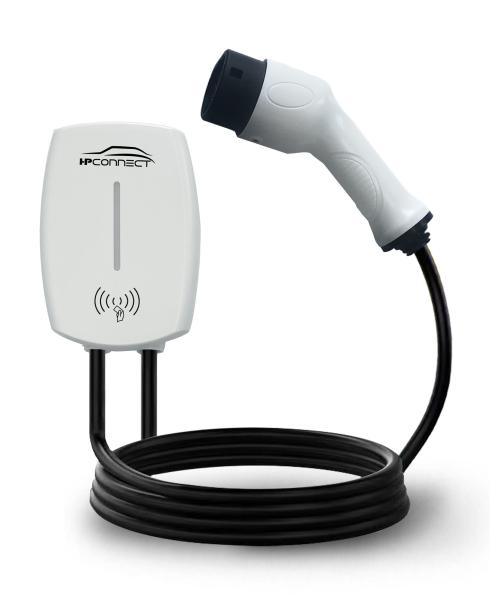 Cores personalizadas GB Padrão AC Corrente de saída 3.5kw/7kw Estação de carregamento de EV na parede
