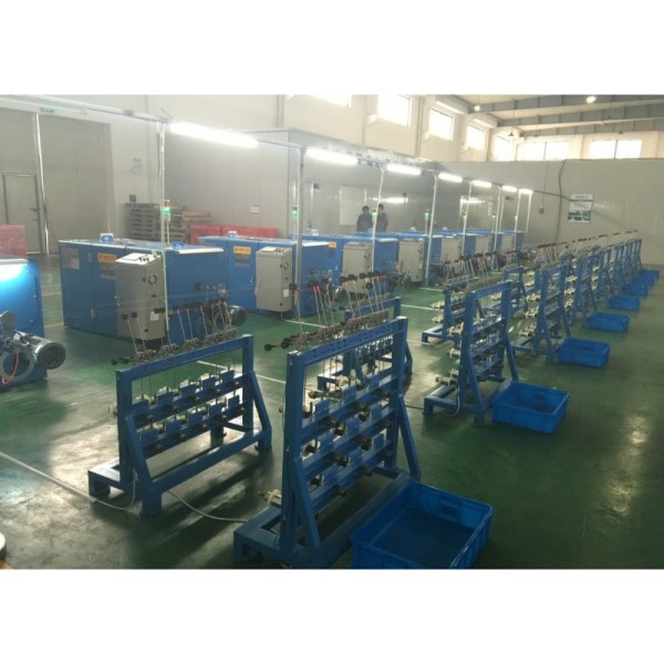 PLC Control Copper Wire Twisting Machine Stranding Ultra Conductor Equipment