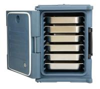 Trole 90L do armário do alimento de Front Loading Pan Carrier Insulated