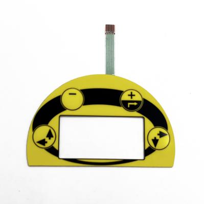 Durable PET Membrane Switch Panel For Industrial Equipment With Customizable Size And Thickness