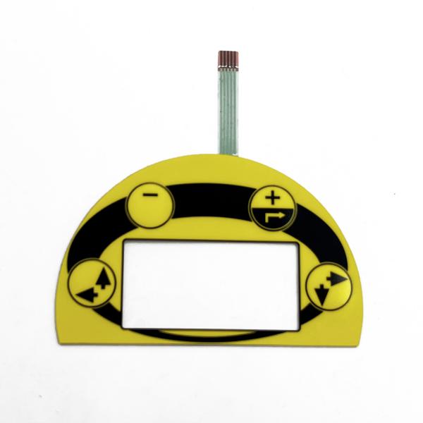 Durable PET Membrane Switch Panel For Industrial Equipment With Customizable Size And Thickness