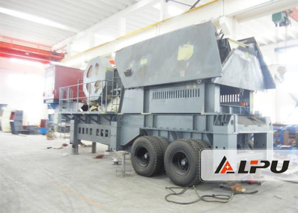 Reasonable Matching Mobile Crushing Plant 54t Portable Rock Crusher