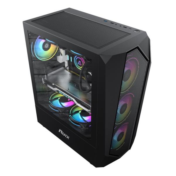 OEM башни RGB микро- ATX шкафа компьютера ПК ARGB
