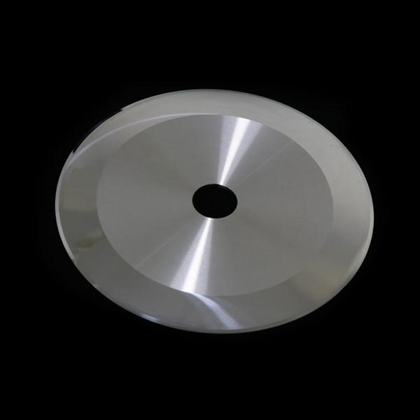 Adhesive Tape Tungsten Carbide Slitter Blades 25.4mm Double Bevel Cutting Edge