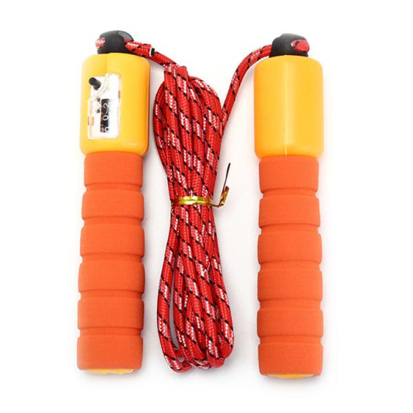 Adjustable Speed Fitness Jump Ropes Sports Skipping Ropes Steel Wire Counter Jump Rope