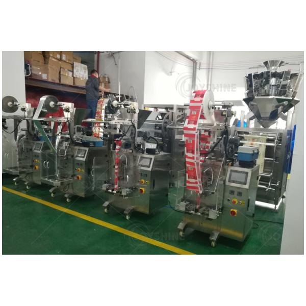 Multi-heads Weigher Packaging Machine with Film Material POPP CPP VMCPP BOPP PE PET AL NY