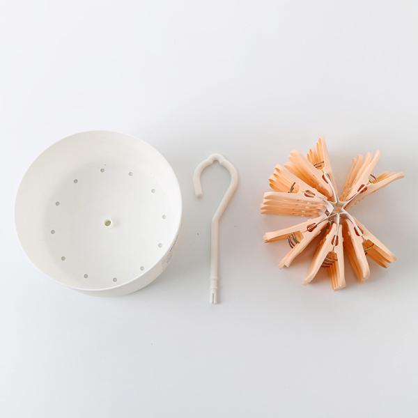 24pcs Clothes Hanger Clips Pegs