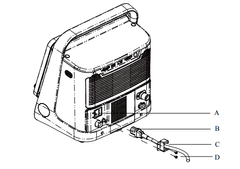 Mindray SV300 SV350 Вентилятор AC-DC Корпорация питания Новая версия MKP199C-18-MR Rev.01