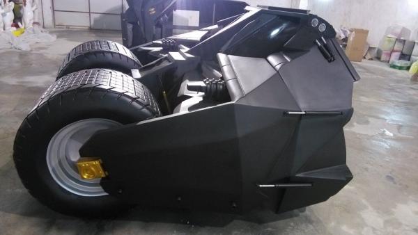 event party deco  batman's car model carmobile as decoration statue in shop/ mall /event celebrity activity