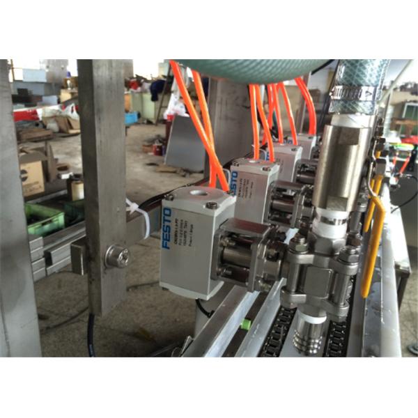 PLC Control Fish Canning Equipment Adding Soup Machine High Degree Automation