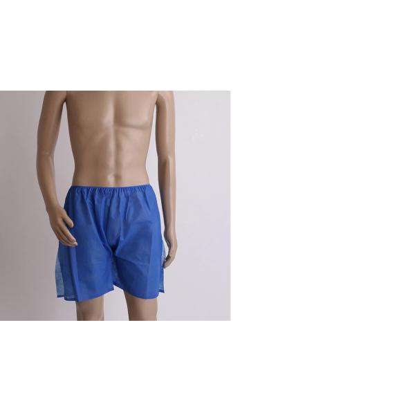 disposable nonwoven boxer short pants for medical salon use