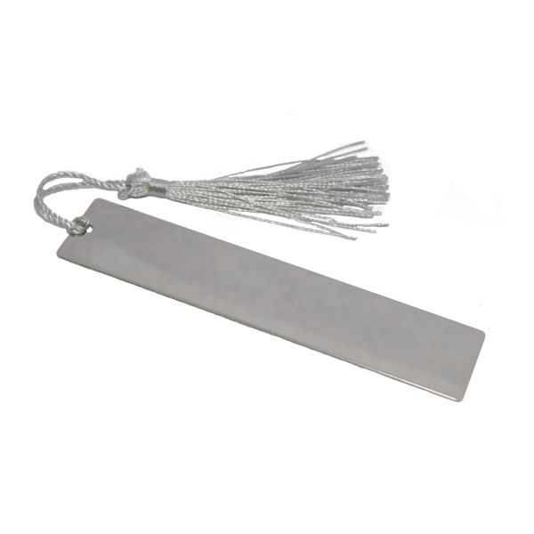 Mirror Finish Custom Made Bookmarks Rectangular Stainless Steel Bookmark Corrosion Resistant