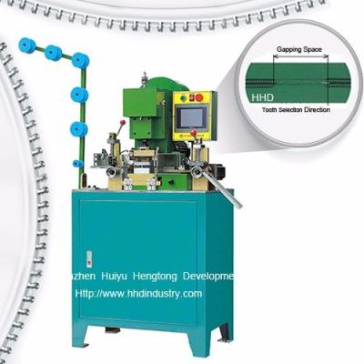 Auto Invisible Zipper Trimming Machine CNC gapping and stripping machine