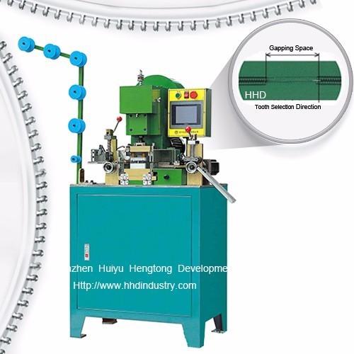 Auto Invisible Zipper Trimming Machine CNC gapping and stripping machine