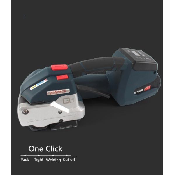Automatic One Key Handheld Wrapping Machine For PP PET Straps Driven by Electricity