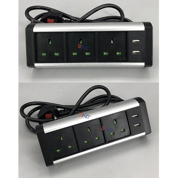Цена Boente хорошая 6,56 Ft связывает силу 3 Великобританий и USB 2 переносит электророзетку черного конференции съемную настольную