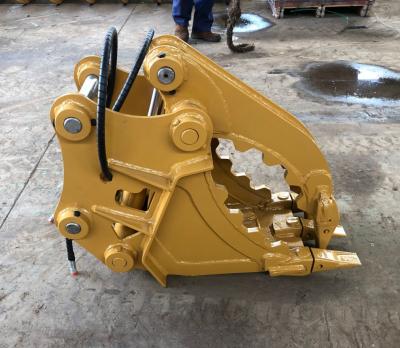 Big Grabbing Capacity Excavator Dig Grapple Bucket For Painting Or Galvanizing