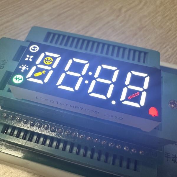 Multicolour 4 Digit 7 Segment LED Display Common Anode for Refrigerator Control Panel
