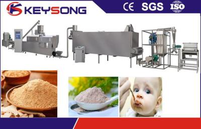 Industrial Baby Food Processing Equipment , Nutrition Powder Baby Food Production Line