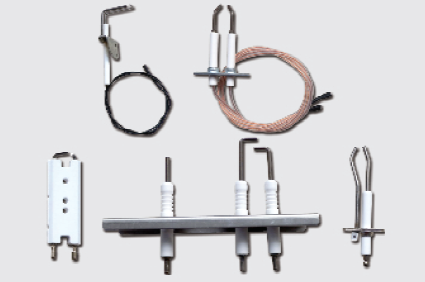 Série d'électrodes d'allumage pour barbecues à gaz