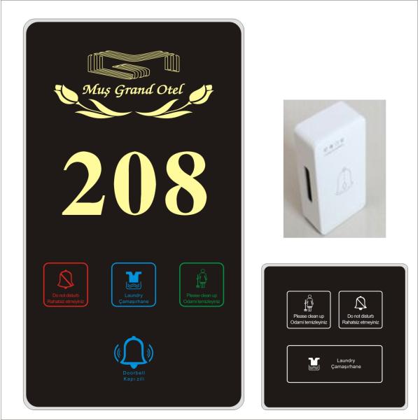 OEM Hotel Smart Door Switch Hotel Doorplate настраиваемый логотип