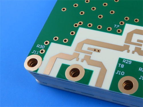 Multilayer PCB RO4003C 1.155mm Green Solder-mask White Silkscreen