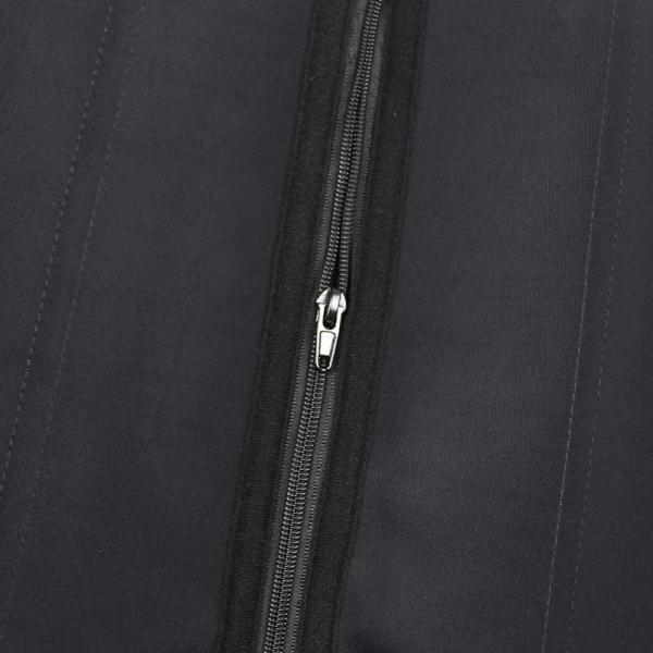 OEM Purple Single Belt Latex Hourglass Waist Trainer With Zipper