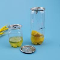 latas de bebida plásticas da soda transparente do refresco 650ml